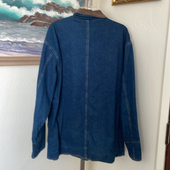 Vintage denim lined jacket - Picture 2 of 4